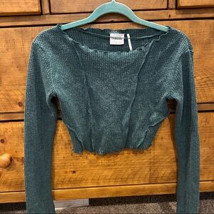 Urban Outfitters long sleeve cropped top
